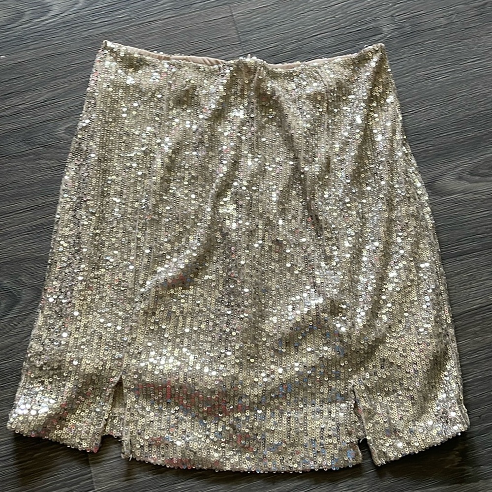 Love on a Hanger Sequin Skirt